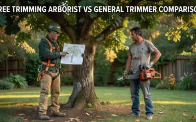Tree Trimming Arborist vs General Trimmer Comparison