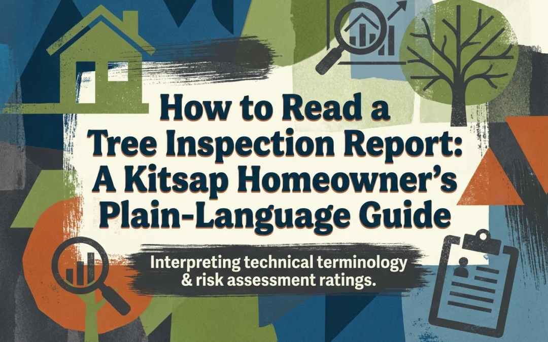 How to Read a Tree Inspection Report: A Kitsap Homeowner’s Plain-Language Guide